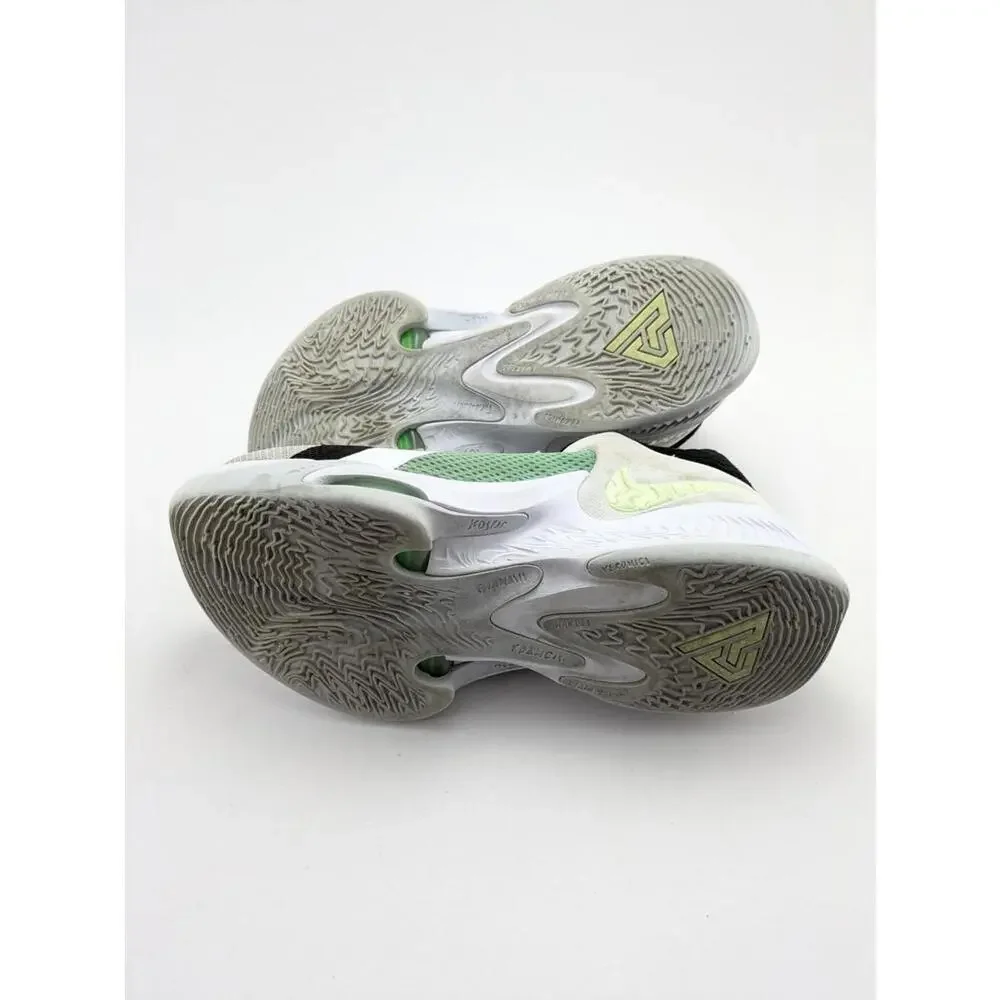 Mens Nike Zoom Freak 4 White Green Athletic Basketball Shoes‎ DJ6149-100 Size 9